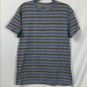 Straight Faded Lg grey short sleeved tee shirt